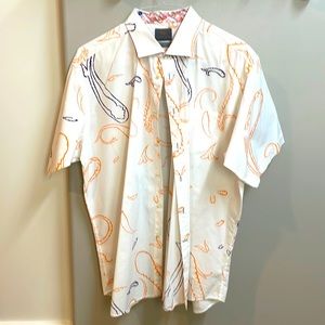 Mens short sleeve dress shirt